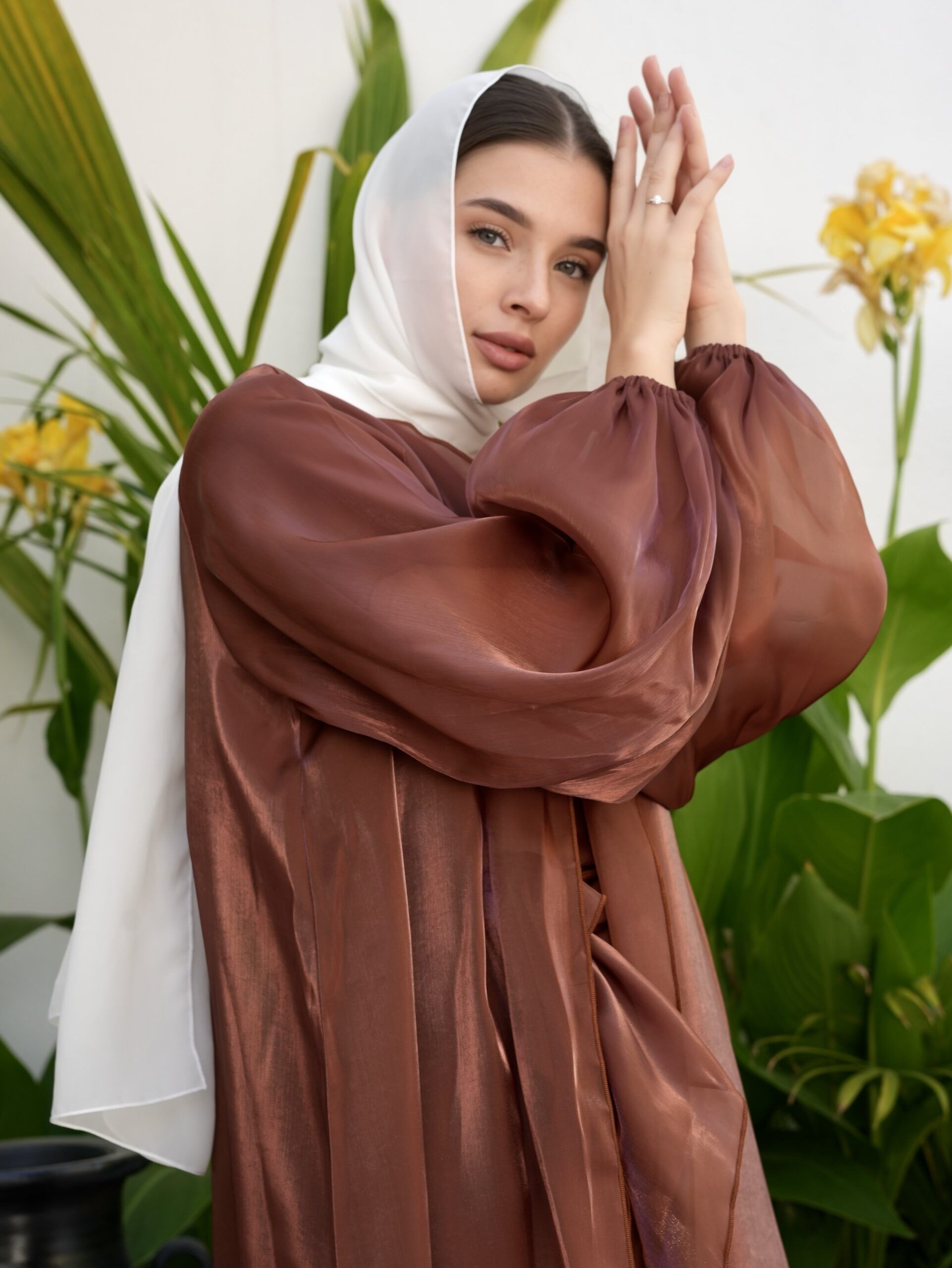 Organza Tanora Abaya - Image 5