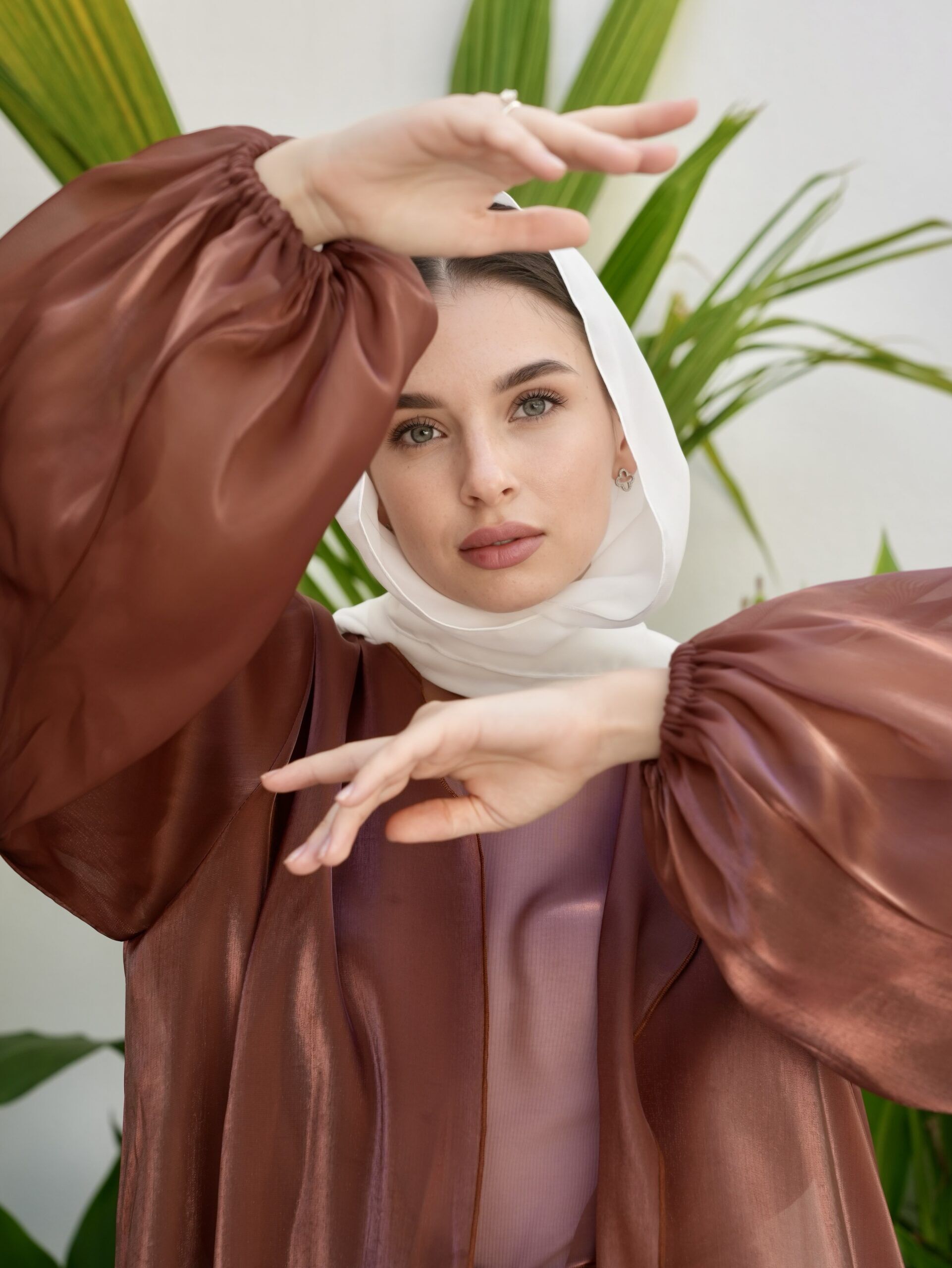 Organza Tanora Abaya - Image 4