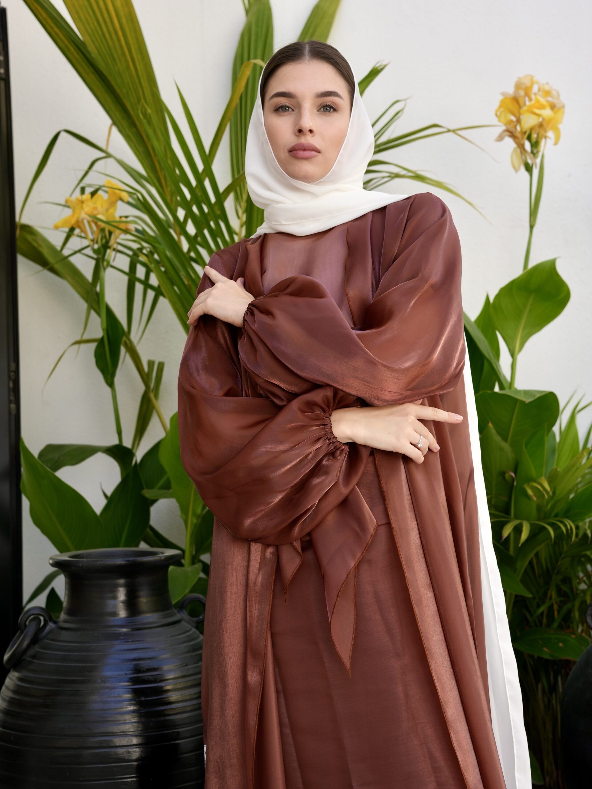 Organza Tanora Abaya - Image 2
